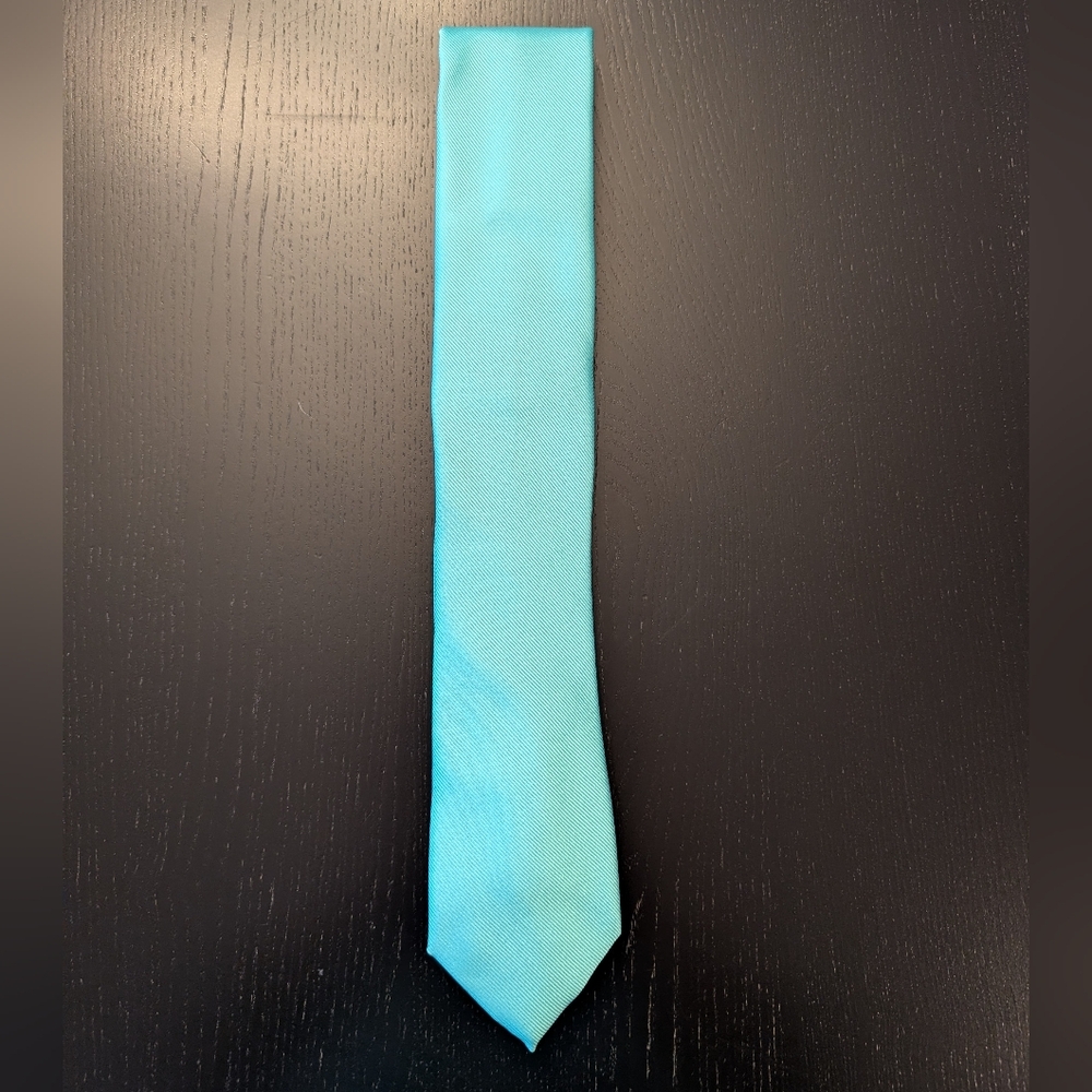 3 For $24 JF J.Ferrar Turquoise Men's Tie